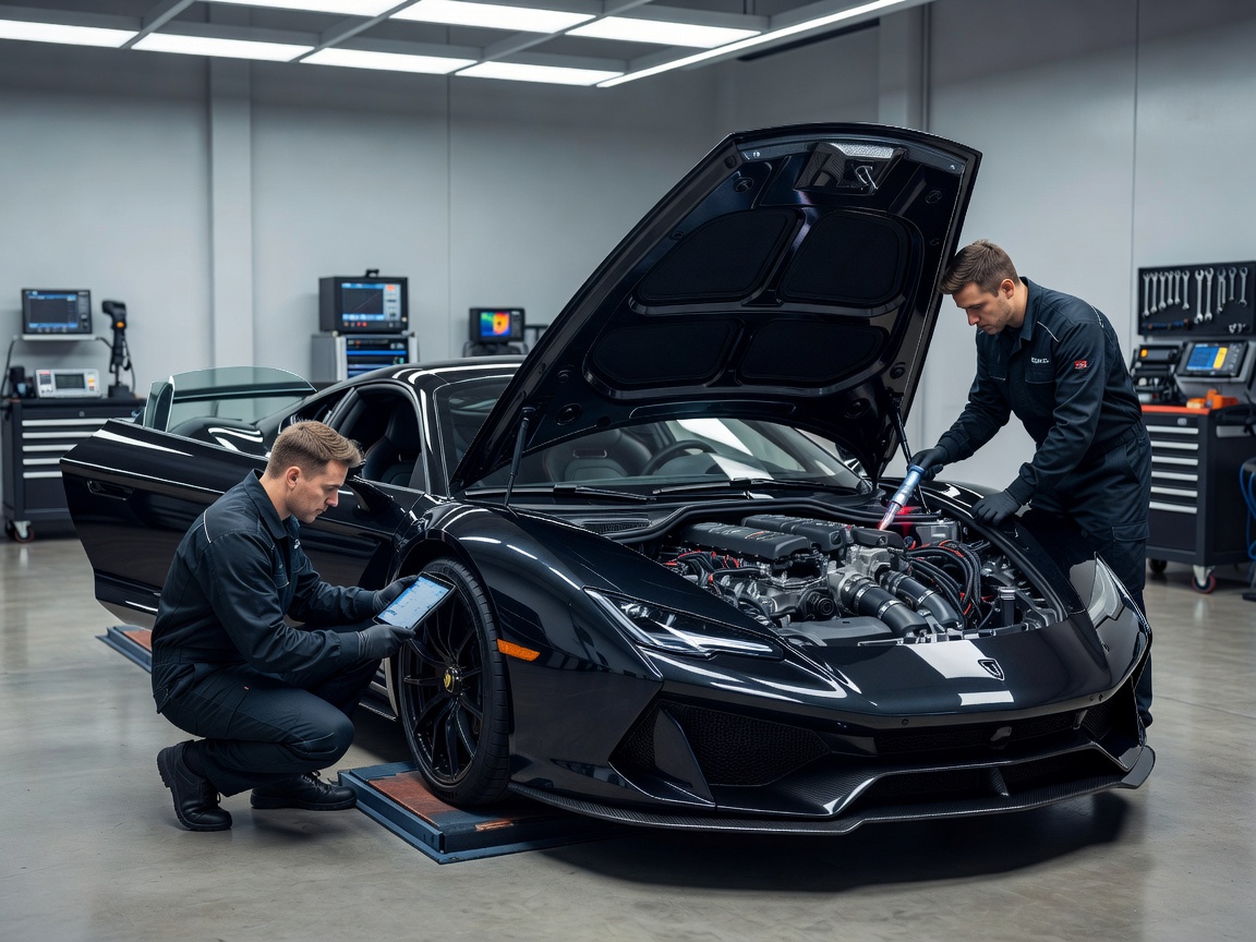 Supercar Inspection and Diagnostic Check
